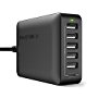 USB C Charger RAVPower 6-Port Type C 60W Wall Charger 5V/3A