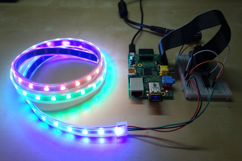Raspberry Pi Neopixel wiring